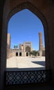 View of Kalon mosque and minaret - Bukhara Royalty Free Stock Photo