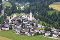 View at Kals am Grossglockner in Austria