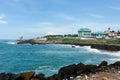 View of Kamarajar Memorial House in Kanyakumari, India