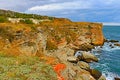 View from Kamen Bryag Black Sea coast Bulgaria Royalty Free Stock Photo