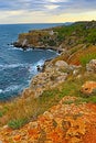 View from Kamen Bryag Black Sea coast Bulgaria Royalty Free Stock Photo