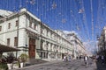 View of Kamergersky lane with the Chekhov Moscow Art theater, Moscow