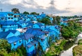 Kampung Warna-Warni Jodipan, the Village of Color in Malang, Indonesia Royalty Free Stock Photo