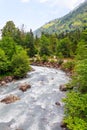 View of the Kander river, Switzerland