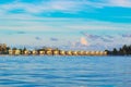 View of Kandoomaa Fushi island Laccadive Sea Maldives Royalty Free Stock Photo