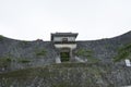 View of Kankaimon gate of Shuri Castle in Naha, Okinawa