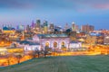 View of Kansas City skyline in Missouri Royalty Free Stock Photo