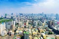 View of Kaohsiung downtown area Royalty Free Stock Photo