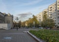 View of Karl Marx street in Minsk