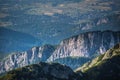 View from Kasprowy Wierch Summit in the Polish Tatra Mountains Royalty Free Stock Photo