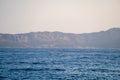 View of Kastellorizo Island from Kas district. Royalty Free Stock Photo