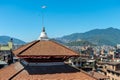 View of Kathmandu Cityscape from a roof at Durbar Square