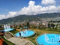 View of Kathmandu valley at chandragiri hills