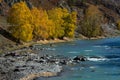 View of Katun River in Altai Mountains, Russia. Nature. Royalty Free Stock Photo