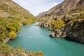 view of Kawarau Gorge near Queenstown New Zealand