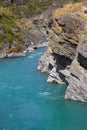 view of Kawarau Gorge near Queenstown New Zealand