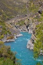 view of Kawarau Gorge near Queenstown New Zealand