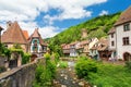 View on Kaysersberg village, Alsace, France