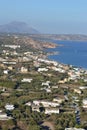 View of Kefalos on Kos island Royalty Free Stock Photo