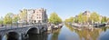 View on Keizersgracht in Amsterdam Netherlands