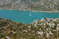 View of Kekova seen from Kalekoy, Antalya.