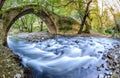 A view kelefos bridge,cyprus,3 Royalty Free Stock Photo