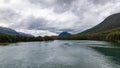 Kenai river view Royalty Free Stock Photo