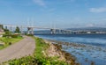 A view of kessock bridge in Inverness and the beauly firth