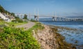 A view of kessock bridge in Inverness and the beauly firth