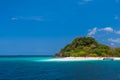 View of Khai Island With tourists visiting the tourist season