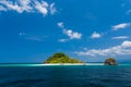 View of Khai Island With tourists visiting the tourist season