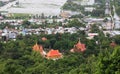 View of the Khmer pagoda in Mekong Delta, Vietnam