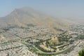 View on Khorramabad and Falak-ol-Aflak Castle. Iran Royalty Free Stock Photo