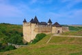 View of Khotyn Fortress Royalty Free Stock Photo