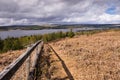 View of Kielder Water Royalty Free Stock Photo