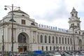 View on Kiev station. Moscow, Russia