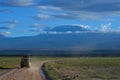 View of the Kilimanjaro in Amboseli National Park