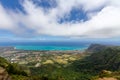 View from the Kiliouou Trail of Bellows Field Royalty Free Stock Photo