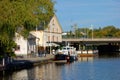 View of Kinda Kanal - Linkoping Royalty Free Stock Photo