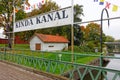 View of Kinda Kanal - Linkoping Royalty Free Stock Photo