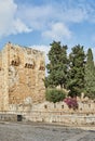 View of the King David s tower in Old Jerusalem city Royalty Free Stock Photo