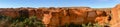 view of the Kings Canyon, Watarrka National Park, Northern Territory, Australia Royalty Free Stock Photo