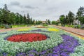 View of Kirov Square in Irkutsk. Russia Royalty Free Stock Photo