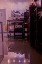 View of a kitchen in a Singapore HDB BTO apartment.