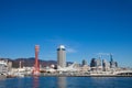 View of Kobe tower and city landscape Royalty Free Stock Photo