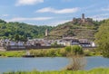 View of Kobern-Gondorf on the Moselle panorama