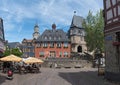 View of the koenig adolf platz hesse idstein germany Royalty Free Stock Photo