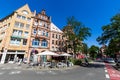 View of Koenigstrasse in the old town part of Nuremberg