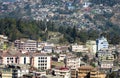 View of Kohima town, Nagaland, India