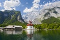 View from Konigssee.Germany. Royalty Free Stock Photo